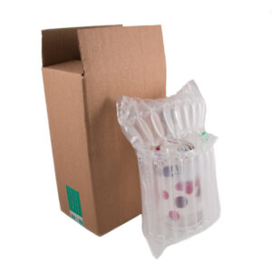 Gin Bottle Packaging | Inflatable Protective Packaging | 75cl Gin Bottle Pack