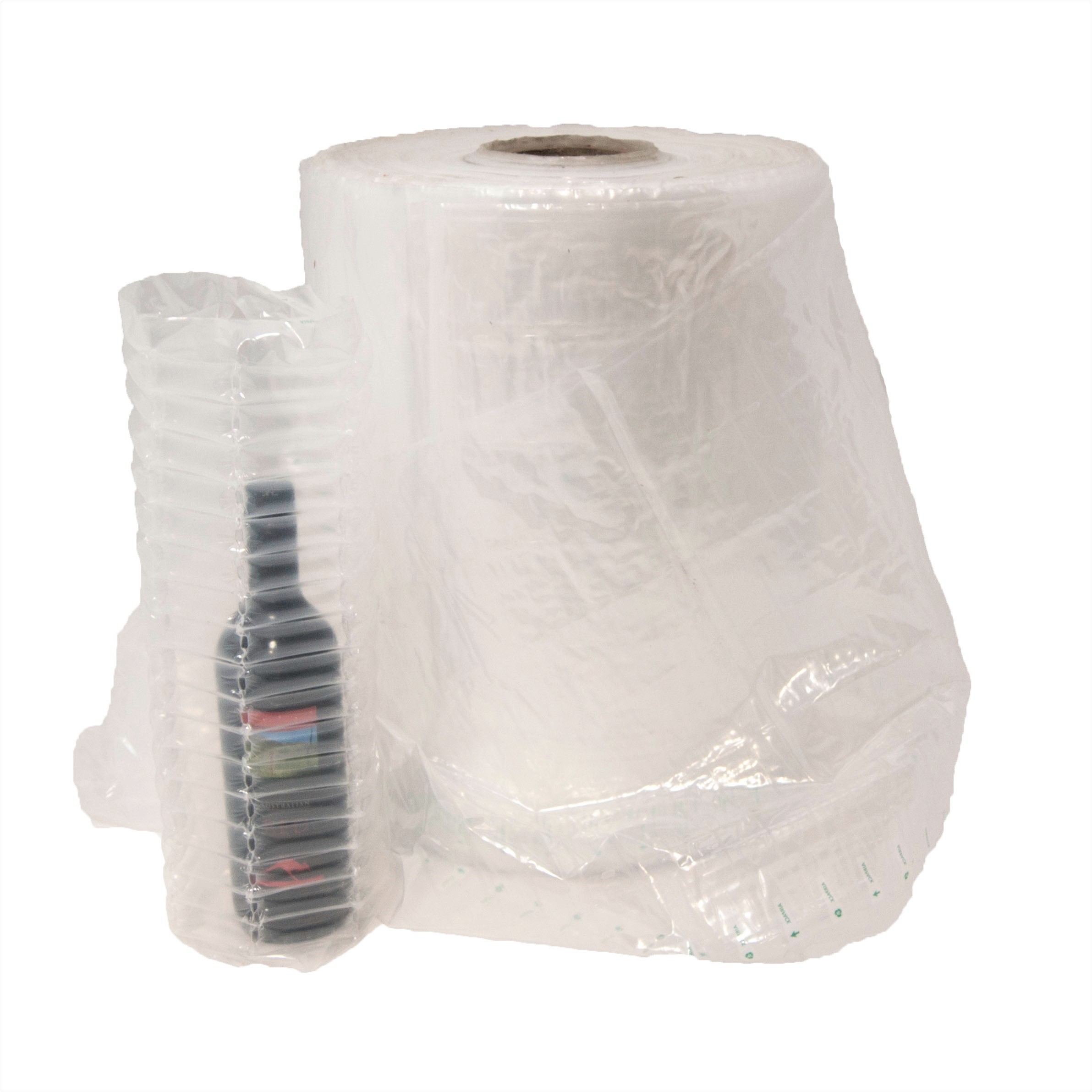 roll material EDIT1 wine bottle inside inflatable roll material